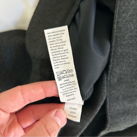 Spanx The Perfect Pant, Wide Leg grey XL Tall - Picture 14 of 14
